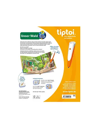 RAVENSBURGER | TIPTOI Wieso Weshalb Warum - Nuestro Bosque | 